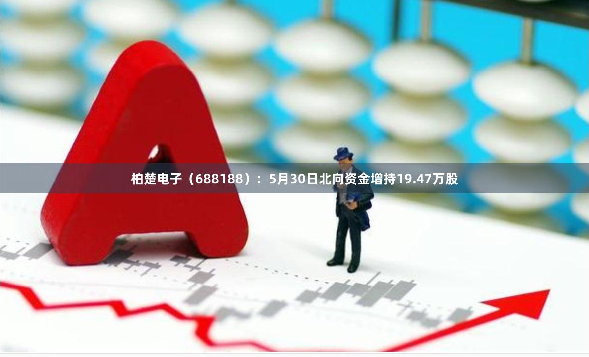 柏楚电子（688188）：5月30日北向资金增持19.47万股
