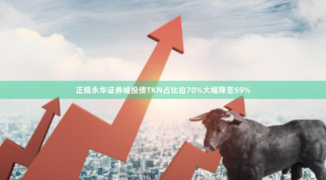 正规永华证券城投债TKN占比由70%大幅降至59%